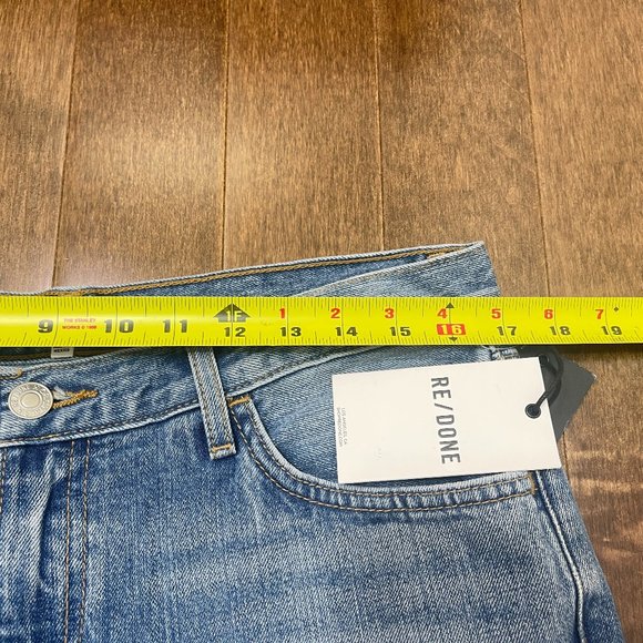 NWT RE/DONE Flared Jeans in Lake Blue sz 29 - Picture 13 of 16